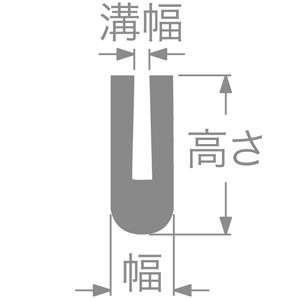 溝スポンジ 3mm用