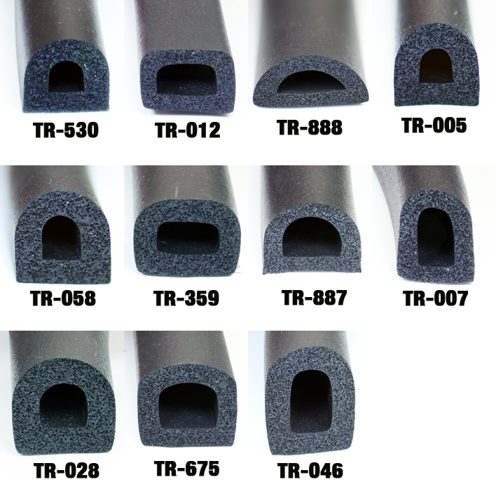 ネオプレンゴムスポンジ丸紐9mm×10m(φ9×10m)CRゴムスポンジ丸ヒモ、ゴム紐、隙間埋めパッキン 接着・補修用品