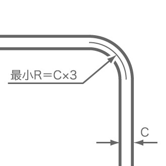 H型ゴム No.494