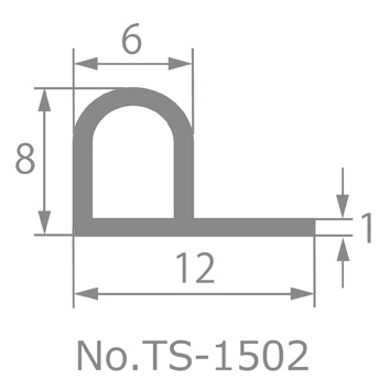 P型ゴム No.TS-1502