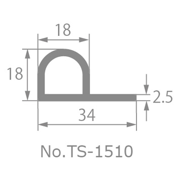 P型ゴム No.TS-1510