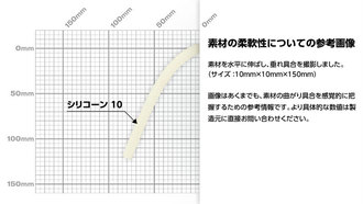 シリコーンゴムシート 硬さ10(FEタイプ)