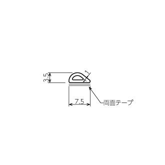 後付隙間緩衝材 HSK-3