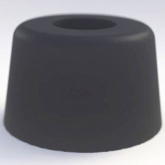 難燃性ゴム足 UEK-18 難燃性ゴム足 UEK-18