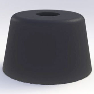 難燃性ゴム足 UEK-45